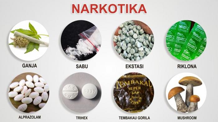 Golongan Narkotika yang sering digunakan